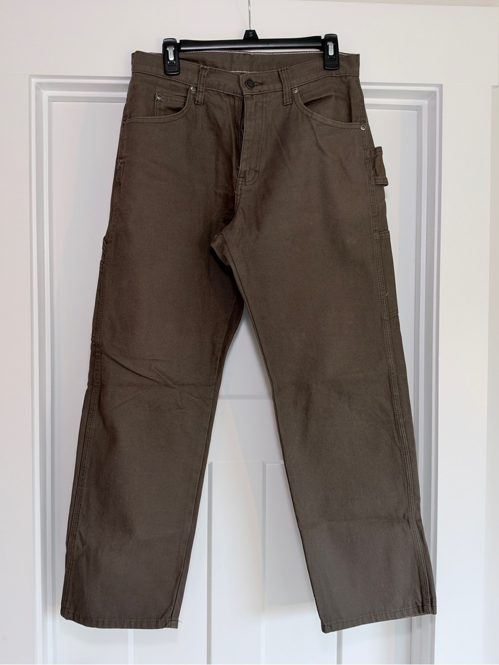 Men’s Carpenter (loose fit) pants in green 30x30
